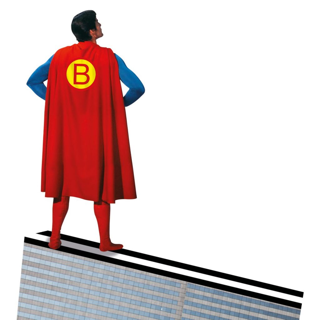 ©Severine Scaglia  illustration B Corp super héros